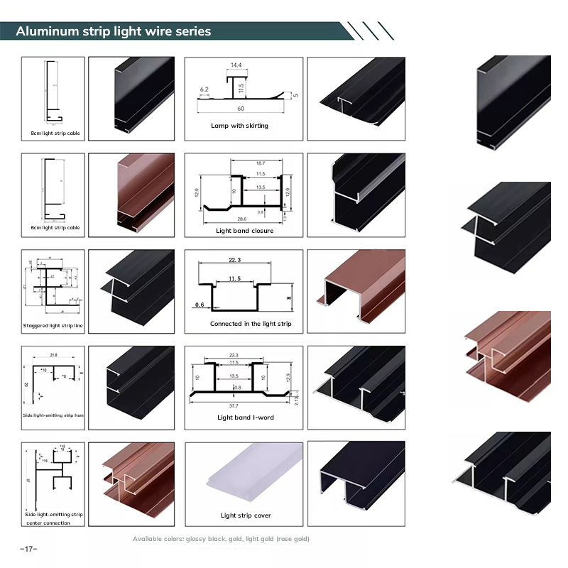 Linee decorative in alluminio che proteggono e decorano i bordi delle piastrelle