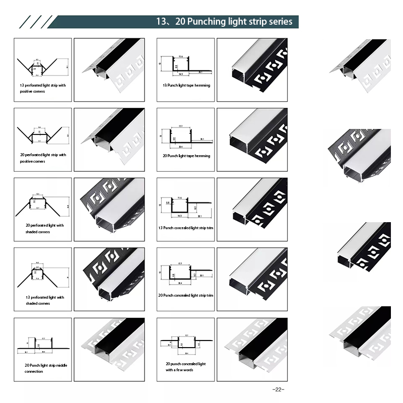 Linee decorative in alluminio che proteggono e decorano i bordi delle piastrelle