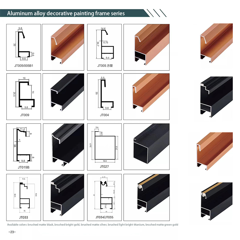 Linee decorative in alluminio che proteggono e decorano i bordi delle piastrelle